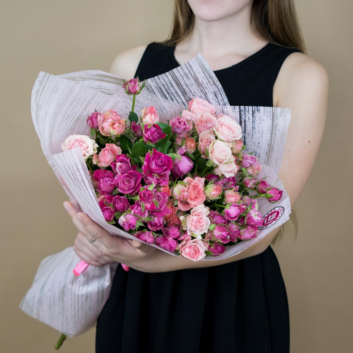 Розы кустовые розовые Артикул  667