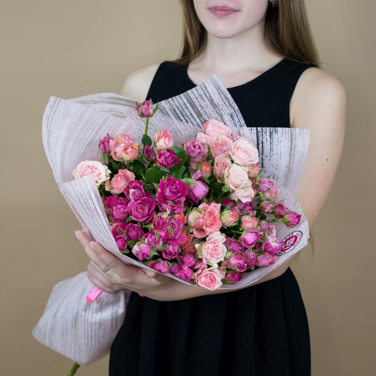 Розы кустовые розовые Артикул  667