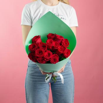 Розы Эквадор 50 см (Красные)