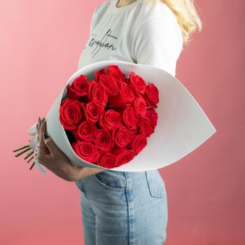 Розы Эквадор 50 см (Красные)